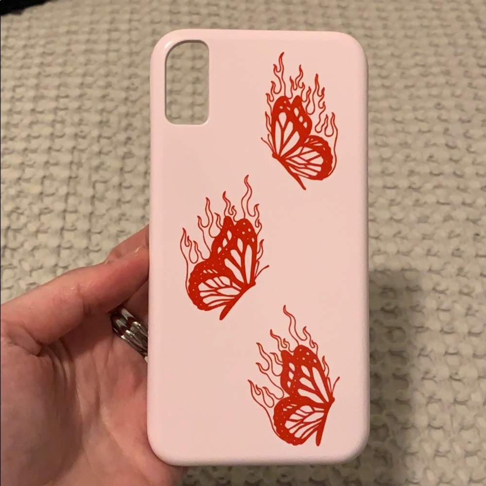 Society6 iPhone Xr butterflies phone case